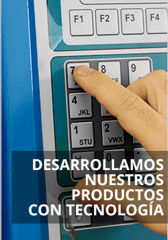 Desarrollamos nuestros productos con tecnología